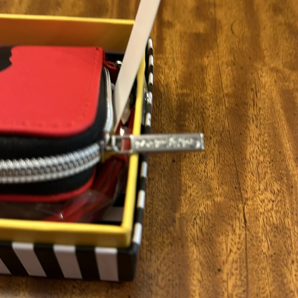 Marc Tetro French Bulldog Zipper Small Wallet Wristlet with Gift Box